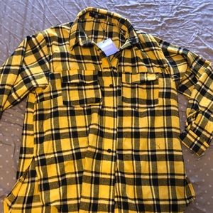 BNWT Missguided plaid shirt US6